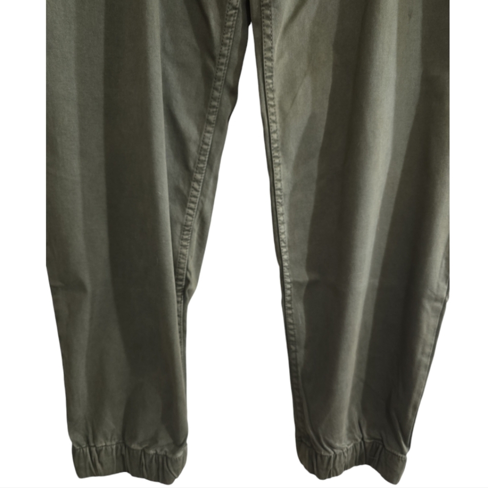 NWT Lularoe Patch Pocket Pants in Army Green 32 Relaxed Slim Fit - Picture 4 of 8